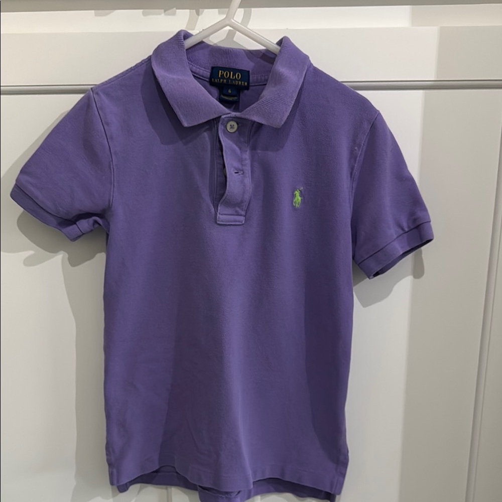 Polo by Ralph Lauren Kids Purple Polo Shirt